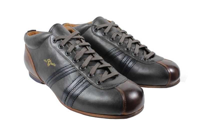 Schuhe - ZEHA Berlin -  Carl Hässner - Liga - grau blau cognac